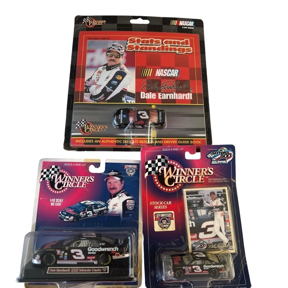 1998 Dale Earnhardt Winners Circle Monte Carlo and Booklet
